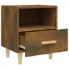 vidaXL Nachttische 2 Stk. Räuchereiche 40x35x47 cm Produktbild-Vorschau 6