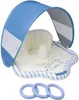 Tappetino antispruzzo per bambini Swim Essentials - Blu - Anteprima dell’immagine prodotto 1