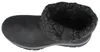 Skechers Slip-Ins Relaxed Fit  Enkellaarsjes Plat - Zwart - Voir les images du produit 33