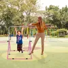 LARS360 Barre de gymnastique pliable Rose - Barre de Voir les images du produit 8