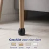 JustValue Stoelpoot Beschermers – 32 Stuks – Ø 12-16 Mm – Productafbeelding-voorbeeld 6