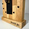 Stojace dubové hodiny "Natural elegance 2" Náhľad obrázku produktu 4