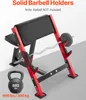 VEVOR Preacher Curl Bank Krafttrainingsbänke (Max. Produktbild-Vorschau 4