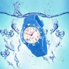 Alienwork Kids Lernuhr Kinderuhr Jungen MŠdchen Blau Produktbild-Vorschau 5