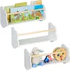 Relaxdays Bücherregal Wolke, 3er Set, Kinderbücherregal Produktbild-Vorschau 1