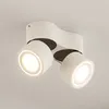 Arcchio LED-Deckenstrahler Rotari, weiß, 2-flg., 1362lm Produktbild-Vorschau 2