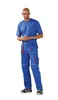 Planam Bundhose Basalt Gr. 24 kornblau/rot Produktbild-Vorschau 2