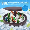 COSTWAY Cool Bar, 38L Gartentisch Outdoor wetterfest, Produktbild-Vorschau 4