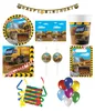 158-tlg. Set Kindergeburtstag Party Feier Fete Deko Motto Produktbild-Vorschau 2