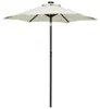 vidaXL Sonnenschirm mit LED-Beleuchtung Sandweiß 200x211 cm Produktbild-Vorschau 7