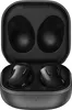 A pair of black Samsung Galaxy Buds Live wireless earbuds are shown inside their open charging case. Produktbild-Vorschau