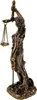 Bronzierte Justitia Statue Römische Göttin der Produktbild-Vorschau 3