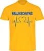 multifanshop Kinder T-Shirt - Braunschweig - Herzschlag, Produktbild-Vorschau 1