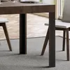 ITAMOBY - Tavolo allungabile 140/224x80 cm Linea noce gambe Anteprima dell’immagine prodotto 3