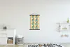 MuchoWow® Textilposter Blumen - Frühling - Collage 60x90 cm Produktbild-Vorschau 2