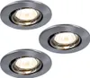 Paulmann Premium Einbauleuchten Set schwenkbar 3x35W 105VA Produktbild-Vorschau 1
