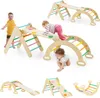 GOPLUS Klettergerüst Indoor, 4 in 1 Kletterdreieck & Produktbild-Vorschau 1