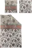 A flat lay of bedding items with a paisley pattern. Produktbild-Vorschau