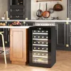 Chladnička na víno HOMCOM 65 l, chladnička na nápoje s Náhľad obrázku produktu 2