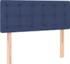 vidaXL Boxspring posteľ s matracom a LED modrou látkou Náhľad obrázku produktu 7