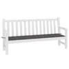 vidaXL Coussin pour banc de jardin Anthracite 150x50x3 cm Voir les images du produit 14