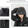 Płaszcz przeciwdeszczowy ROCKBROS, rozmiar XL, kurtka Podgląd zdjęcia produktu 2