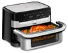 TEFAL Dual Easy Fry Flex EY922D 9 L Stand-alone Hot air Produktbild-Vorschau 3