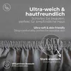 etérea Jersey Spannbettlaken Baumwolle 180x220 - 200x220 cm Produktbild-Vorschau 4