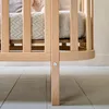 Petite Amélie Ovales Babybett Cocoon 60 x 120 cm - Natur Produktbild-Vorschau 4