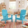 Krzesło COSTWAY Adirondack, odporne na warunki Podgląd zdjęcia produktu 7