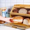 Theo&Cleo Brotkasten Bambus 2 Etagen mit Belüftung und Produktbild-Vorschau 6