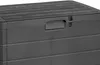 XL Auflagenbox Sitzbank 2 Personen Kunststoff  Anthrazit 340L Produktbild-Vorschau