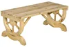 Outsunny tuinstoel, bank, tuinmeubel, rustieke bank, Productafbeelding-voorbeeld 1