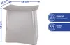 2in1 Hocker Wing taupe Produktbild-Vorschau 5