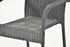 Chaise en rotin MADRID anthracite Voir les images du produit 8
