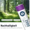 ANSMANN 1312-0036 4 ANSMANN Akkus 2000 Mignon AA 1.800 mAh Voir les images du produit 10