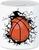 Basketball Spardose Sport Mannschaft Spieler Korb  Produktbild-Vorschau 1