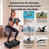 Extralink Plateforme Vibrante 200 W Fitness Entraînement Voir les images du produit 6