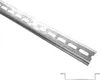 A metal rail with slots, likely for electrical components. Produktbild-Vorschau