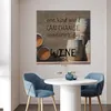 MuchoWow® Poster Wein-Zitat "ein freundliches Wort kann den Produktbild-Vorschau 5
