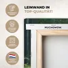 MuchoWow® - Leinwandbilder - Natur - Bäume - Wald - Grün - Produktbild-Vorschau 3