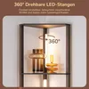 EDISHINE Stehlampe Wohnzimmer mit 4 Holz-Regal, LED Dimmbar Produktbild-Vorschau 5