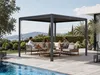 Pergola Tarasowa Antracytowa Altana z otwieranym dachem Podgląd zdjęcia produktu 4
