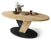 Design Couchtisch Lova oval 110x45x60 cm Wohnzimmertisch Produktbild-Vorschau 7