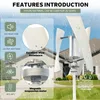 Windturbine - Windgenerator - Windmolen - Duurzame Energie Productafbeelding-voorbeeld 5