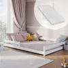 Kinderbett Bodenbett Bett mit Rausfallschutz & Lattenrost Produktbild-Vorschau 1