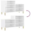 vidaXL Věšák na boty High Gloss White 102x36x60 cm Dřevěný Náhled obrázku produktu 7