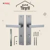 DOMINO Türgriff 78 Drückergarnitur WC - Badezimmer Set | Produktbild-Vorschau 9