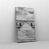 Bild auf Leinwand - Leinwandbild - Brücke Meer Welle - Produktbild-Vorschau 4