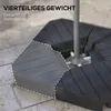 Outsunny Sonnenschirmständer 4-teilig Schirmgewicht Produktbild-Vorschau 4
